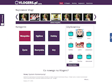 Vlogers - Portal dla Wideo-bloggerów